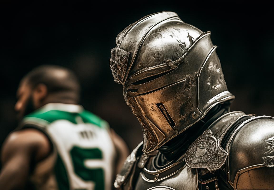 骑士凯尔特人对决：米切尔膝伤影响与塔图姆关键时刻效率成焦点，波尔津吉斯防守短板下的季后赛韧性较量